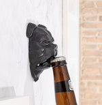 Load image into Gallery viewer, DOG HEAD WALL MOUNTED BOTTLE OPENER (CAST IRON)
