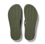 Load image into Gallery viewer, Archie’s Olive-Arch support jandals