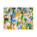 Load image into Gallery viewer, WerkShoppe - Cat Plant Exchange 500 Pce - Puzzle