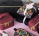 Load image into Gallery viewer, Herringbone Jewellery Cube Plum