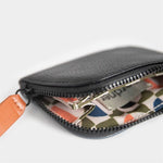 Load image into Gallery viewer, Caroline Gardner - Black Navy - Corner Wallet