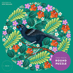 Load image into Gallery viewer, Catherine Marion - North Island Kokako 1000 Pce - Round Puzzle