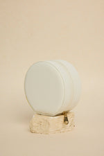 Load image into Gallery viewer, Round White Jewellery Travel Case