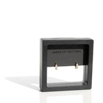 Load image into Gallery viewer, QUEEN OF THE FOXES EARRINGS - HUGGIES SLEEPER PETITE - MARQUISE