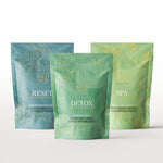 Load image into Gallery viewer, WILD EMERY REFRESHING NATURAL BATH SALTS THREE PACK