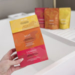 Load image into Gallery viewer, WILD EMERY PEACEFUL NATURAL BATH SALTS THREE PACK