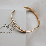 Load image into Gallery viewer, Katy B Oval Bangle small
