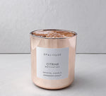 Load image into Gallery viewer, CITRINE CRYSTAL CANDLE