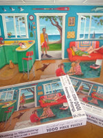 Load image into Gallery viewer, Wolfkamp & Stone - Chilling Is Mandatory - 1000 Pce Puzzle