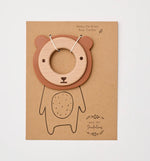 Load image into Gallery viewer, Bailey the Bear Teether Wood + Silicone