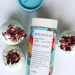 Load image into Gallery viewer, Peppermint, Vanilla + Green Clay Foot Soak Trio
