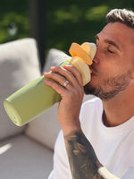 Load image into Gallery viewer, Mode and Opal Insulated Drink Bottle - Sage Green 770ml
