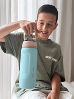 Load image into Gallery viewer, Mode and Opal Insulated Drink Bottle - Powder Blue 940ml
