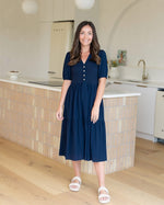 Load image into Gallery viewer, Etta dress Navy
