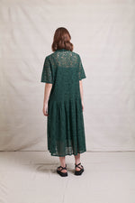 Load image into Gallery viewer, Twin Peaks Dress Verde
