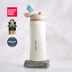 Load image into Gallery viewer, Mode and Opal Insulated Drink Bottle - Soft Cream
