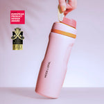 Load image into Gallery viewer, Mode and Opal Insulated Drink Bottle - Petal Pink 770ml
