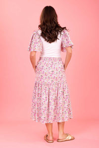 Lexi Skirt Pink Floral