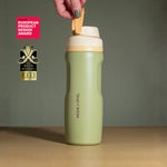 Load image into Gallery viewer, Mode and Opal Insulated Drink Bottle - Sage Green 770ml
