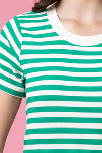 Frankie Midi Dress Green
Stripe