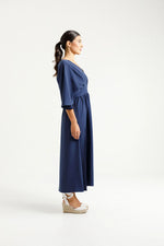 Load image into Gallery viewer, Sara Dress - Indigo Blue
