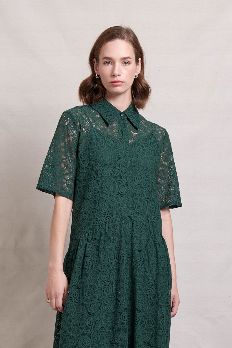 Twin Peaks Dress Verde