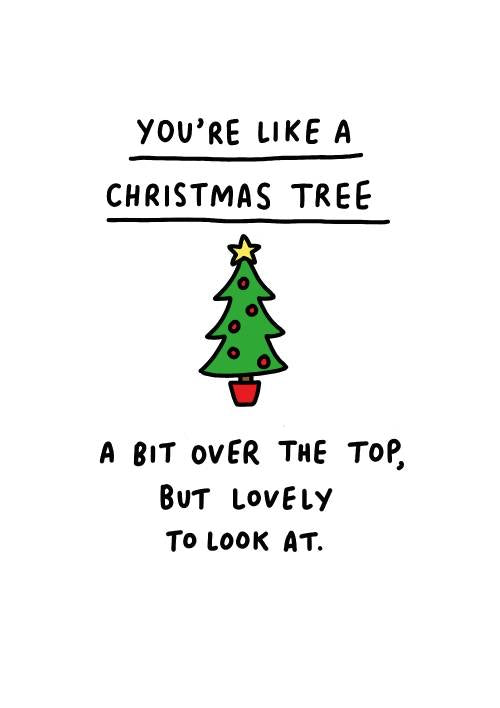 Cath Tate - Christmas Tree - Christmas Card
