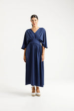 Load image into Gallery viewer, Sara Dress - Indigo Blue
