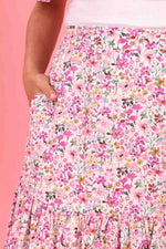 Load image into Gallery viewer, Lexi Skirt Pink Floral
