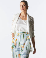 Load image into Gallery viewer, Worth It Lace Blazer - Ivory
