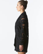 Load image into Gallery viewer, Worth It Lace Blazer - Black
