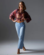 Load image into Gallery viewer, Berry Kiss Blouse - Floral
