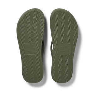 Archie’s Khaki- Arch support jandals