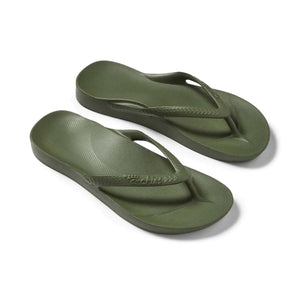 Archie’s Khaki- Arch support jandals