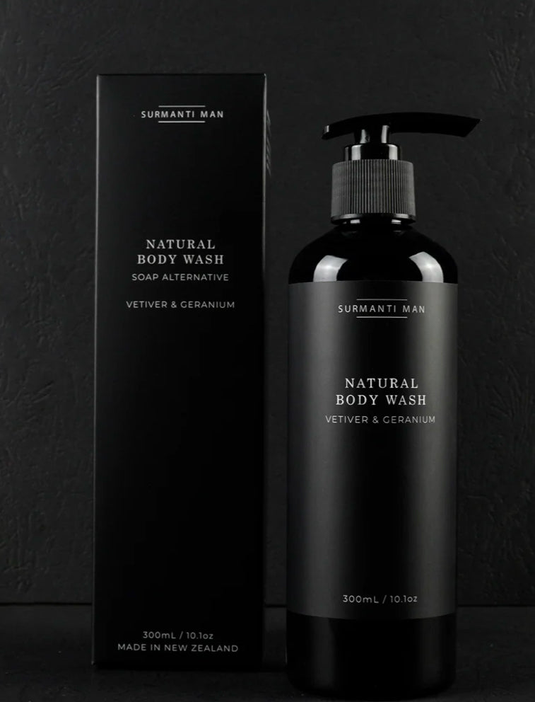 Surmanti Man, Body Wash- Soap Alternative 300ml