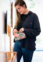 Load image into Gallery viewer, Rose small clutch by Fleur Woods
