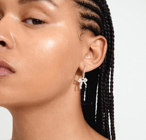 CASSIAN hoop earrings silver-plated