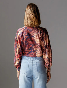 Berry Kiss Blouse - Floral