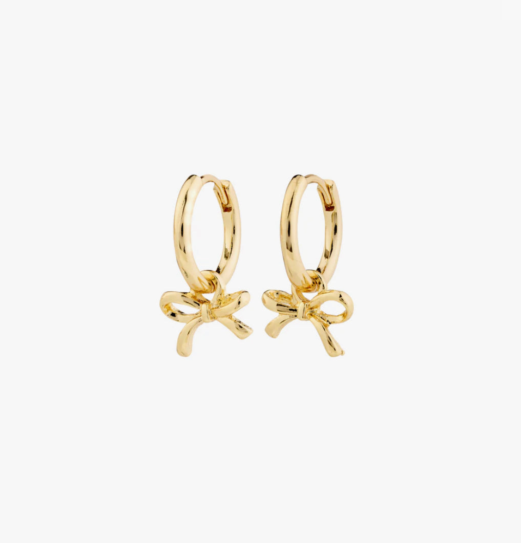 LYSANDRA hoop earrings gold-plated