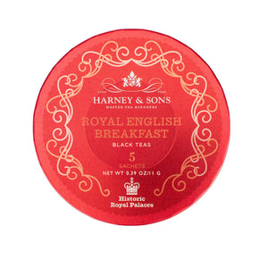 Royal English Breakfast Tagalong tin of 5 sachets