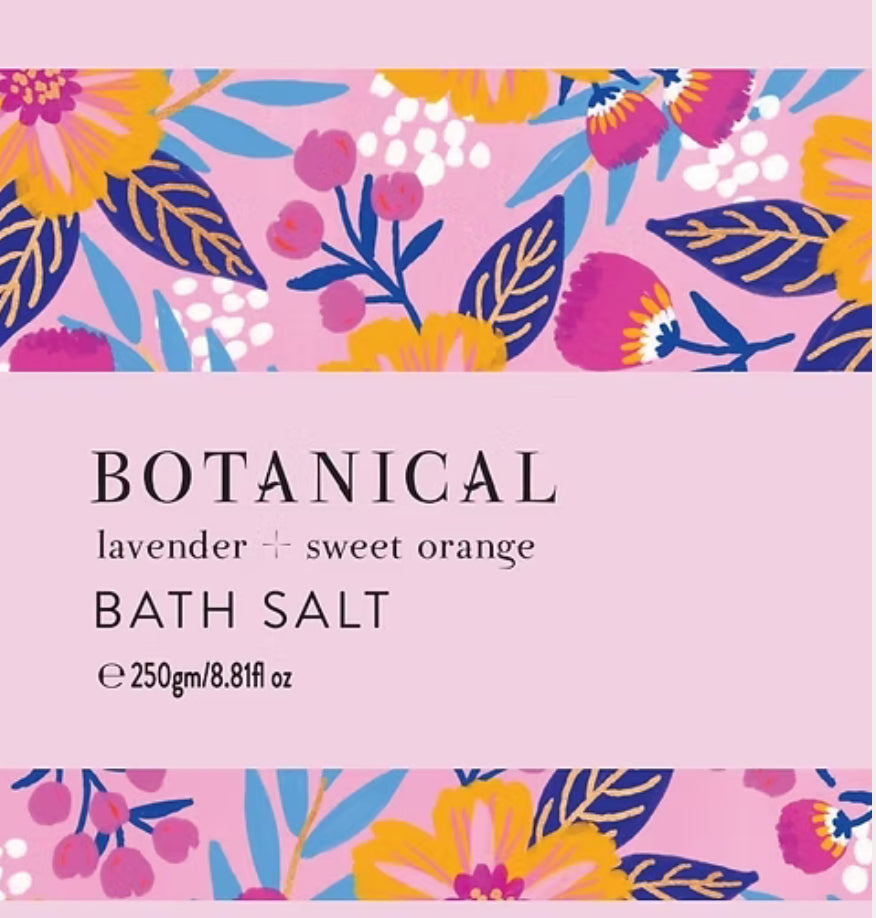 Lavender and sweet orange bath salts