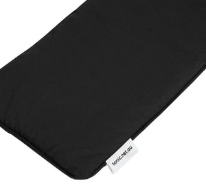 Luxe Velvet Heat Pillow Black