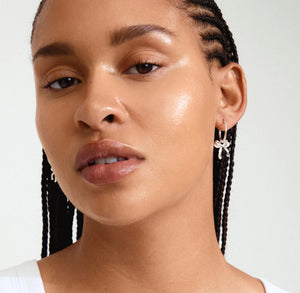 CASSIAN hoop earrings silver-plated