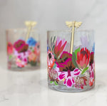 Load image into Gallery viewer, Botanical Blooms Glass Set of 4
