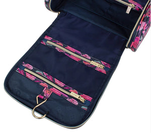 Essential Hanging Cosmetic Bag Midnight Meadow