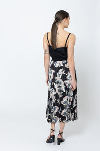 Sunray Pleated Skirt Dusk Smudge