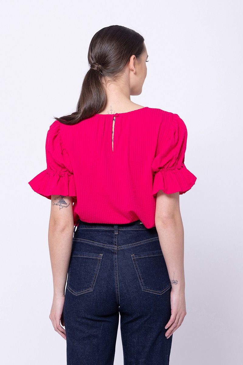 Vibrant Top Rasberry Texture