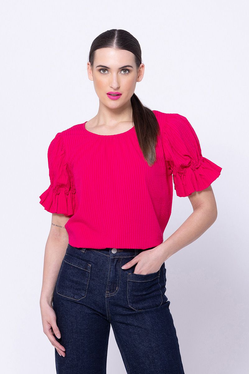 Vibrant Top Rasberry Texture