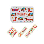 Load image into Gallery viewer, Rex London - Sausage Dog Plasters In A Tin (Pack Of 30)
