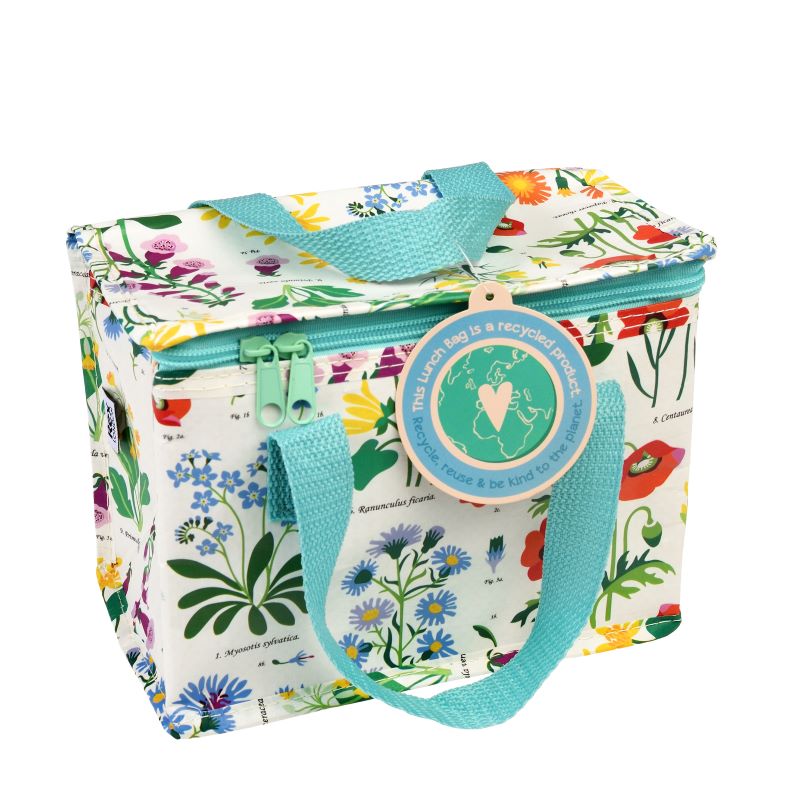 Wild Flowers Insulated Lunch Bag